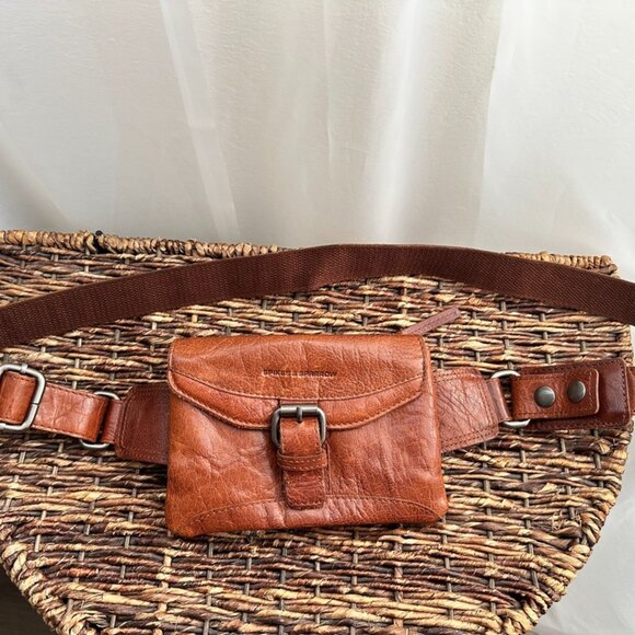 Brown Leather Belt Bag - Picture 2 of 5